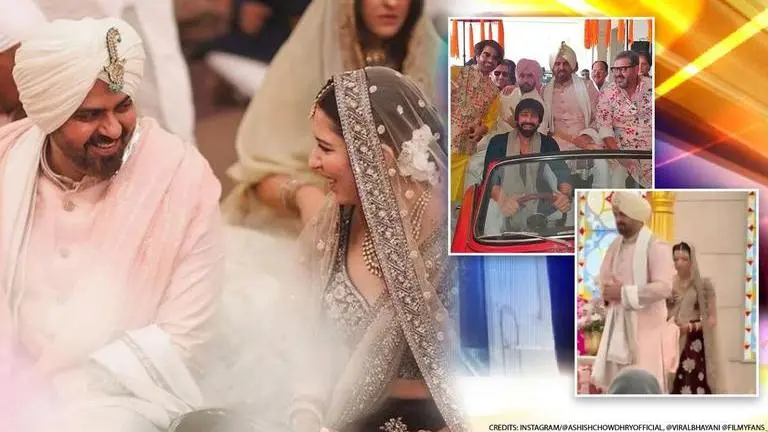 Harman Baweja ties the knot with Sasha Ramchandani in Anand Karaj ceremony; see pics Harman Baweja ties the knot with Sasha Ramchandani in Anand Karaj ceremony; see pics