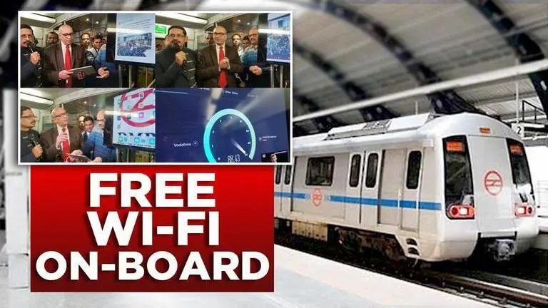 Delhi: DMRC announces free Wi-Fi on moving metro trains for commuters Delhi