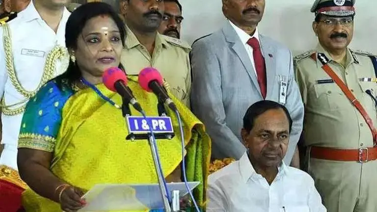 Congress in Telangana complains to Governor on cops 'high-handedness' Congress