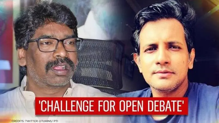 Tuhin Sinha contests Jharkhand CM Soren's 'Adivasis aren't Hindus' view; challenges him Jharkhand CM Soren