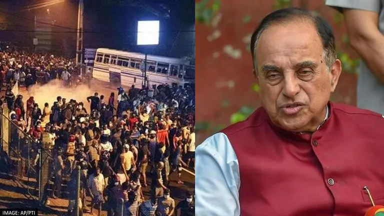 Subramanian Swamy wary of Sri Lanka's civic breakdown; suggests 'sending in Army' Subramanian Swamy