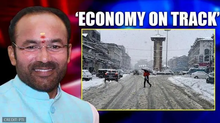 "Kashmir's Economy on track since abrogation of Aricle 370": MoS Home Reddy's update G Kishan Reddy