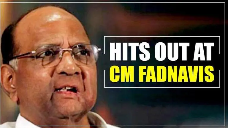 Farmers killing themselves to 'welcome' CM: Pawar on Buldhana suicide Farmers