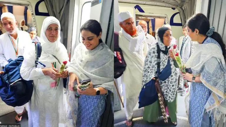 Indian muslim women return from Hajj pilgrimage, shattering restrictions