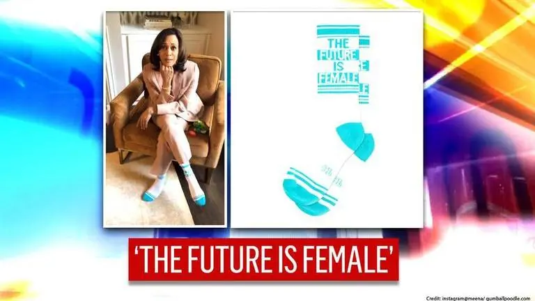 Kamala Harris' new video increases demand for 'Future Is Female' socks; here's why Kamala Harris