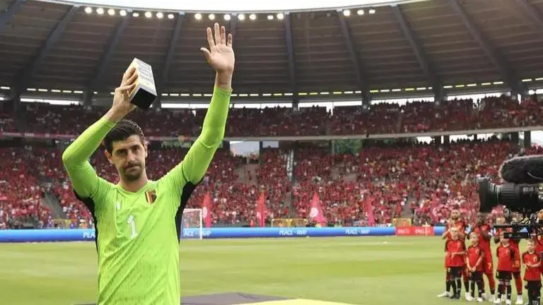 Belgium keeper Thibaut Courtois ‘deeply disappointed’ by his coach’s comments in captaincy row Thibaut Courtois