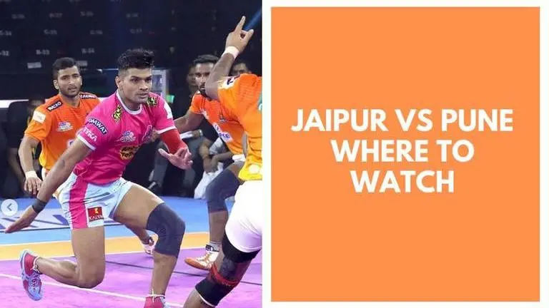 Jaipur Pink Panthers vs Puneri Paltan: Where to watch details Jaipur Pink Panthers