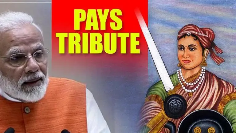 PM Narendra Modi pays tributes to Rani Lakshmi Bai on her birth anniversary PM
