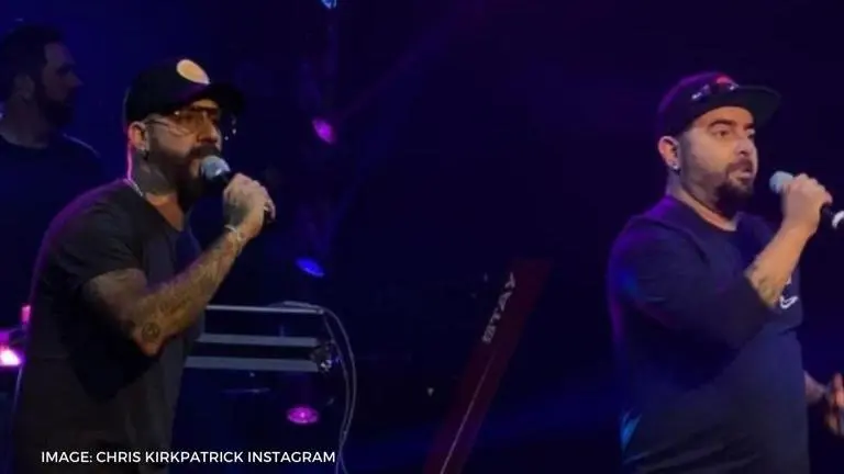 NSYNC's Chris Kirkpatrick reveals when he couldn’t be in the same room with THIS guy NSYNC members