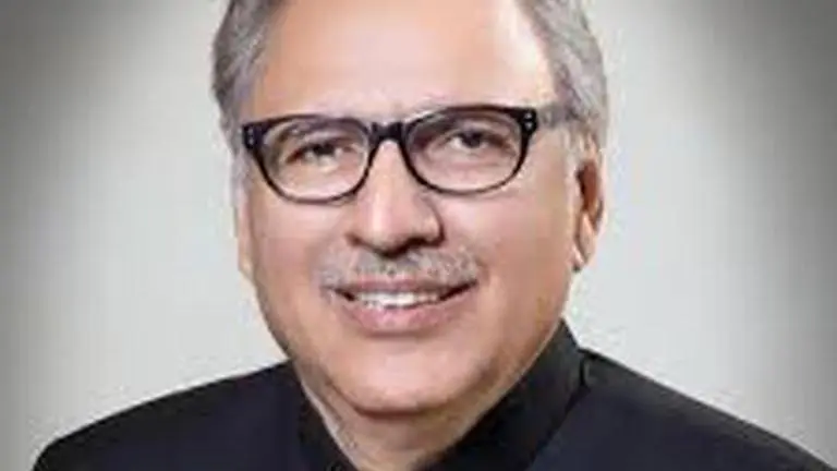 Pak President Arif Alvi issues order to form caretaker govt, conduct elections in Gilgit-Baltistan Pak President Arif Alvi issues order to form caretaker govt, conduct elections in Gilgit-Baltistan