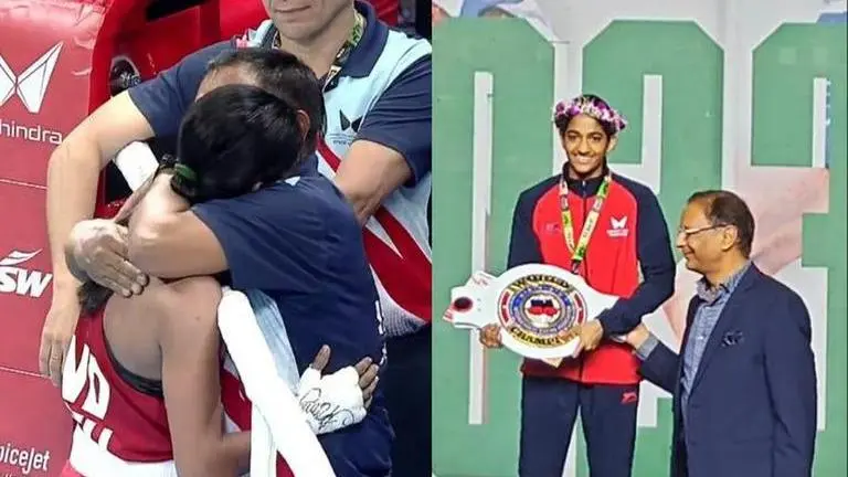 WATCH: Nitu Ghanghas’ gold-medal winning moment at Women’s World Boxing Championships 2023 NItu Ghangas