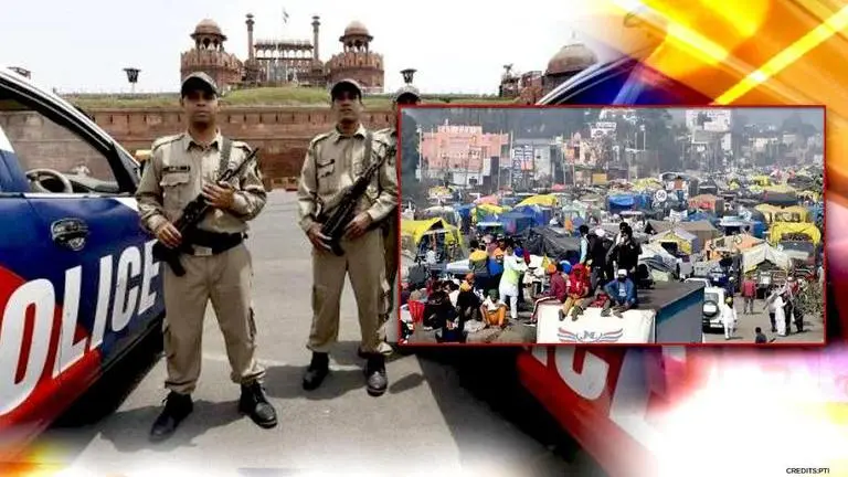 Delhi Police constable beaten by farm law protesters at Tikri border; FIR registered Tikri border