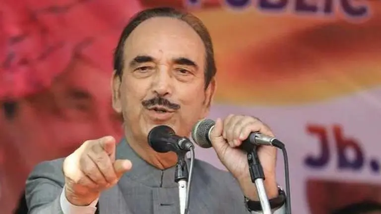 Weak Jammu and Kashmir not in interest of country: DAP leader Ghulam Nabi Azad