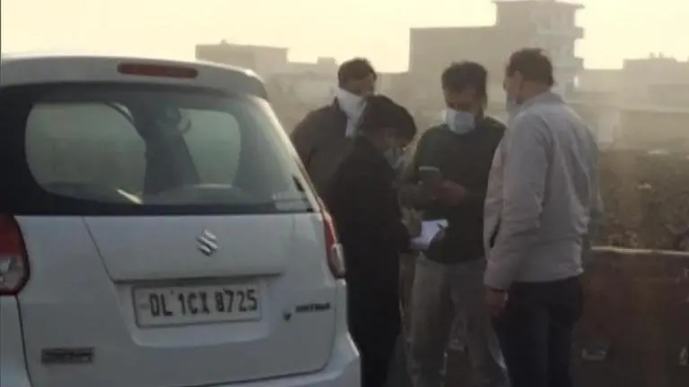 Delhi police recover chopped dead body from Bhalswa drain after two held over terror links Delhi Police