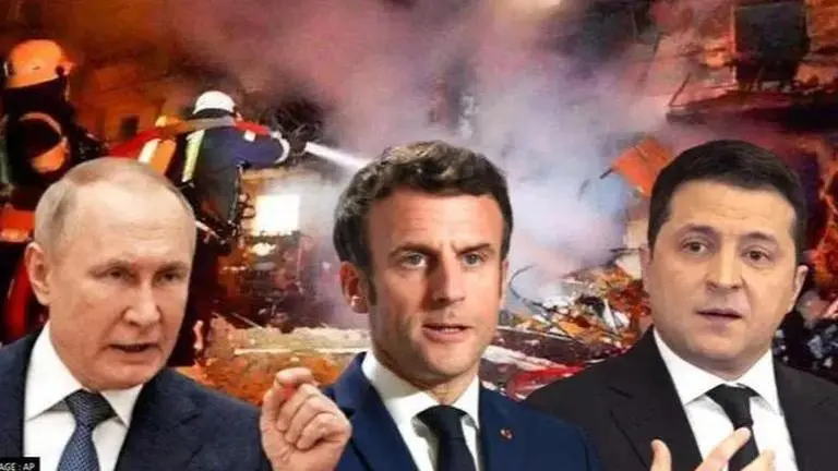 Zelenskyy, Macron discuss investigation into 'Russian crimes' & Moscow-Kyiv peace talks Zelenskyy