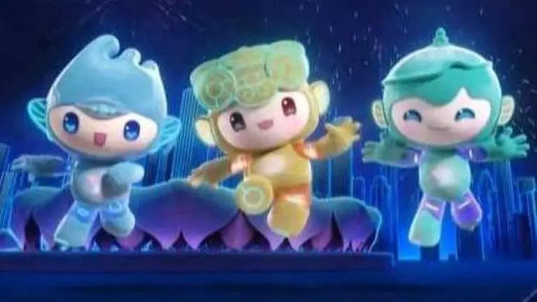 2022 Asian Games mascot unveiled in digital ceremony 2022