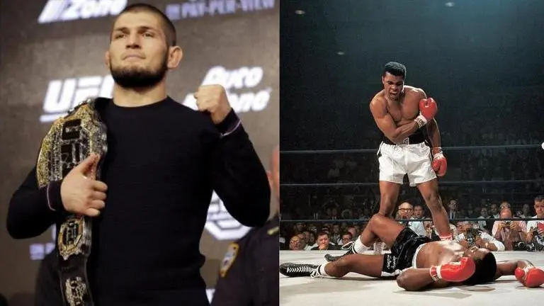 UFC superstar Khabib Nurmagomedov dismisses comparisons with boxing great Muhammad Ali ufc