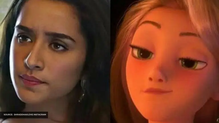 Fan account compares Shraddha Kapoor to Disney Princesses and the resemblance is uncanny Shraddha Kapoor