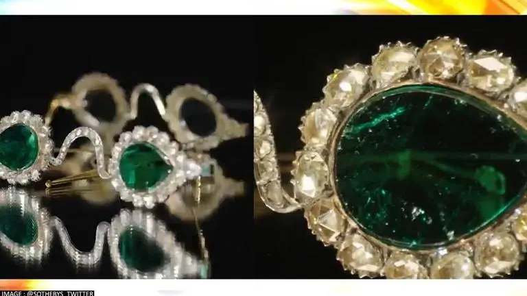 'Mughal Era Gemstones': Sotheby’s to auction historic Indian diamond, Emerald spectacles Mughal Era Gemstones