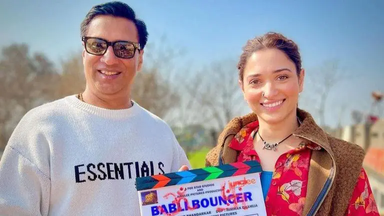 'Babli Bouncer': Tamannaah Bhatia in Madhur Bhandarkar's next as he depicts 'unseen world' Tamannaah Bhatia, madhur bhandarkar