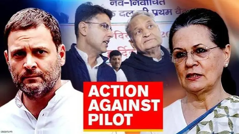 Congress Rajasthan CLP passes resolution to remove Sachin Pilot & his MLAs from the party Sachin Pilot