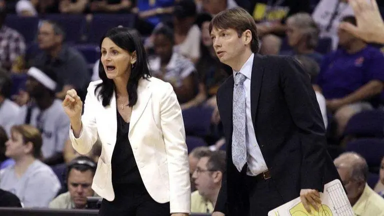 Married WNBA coaches living in different places in bubble