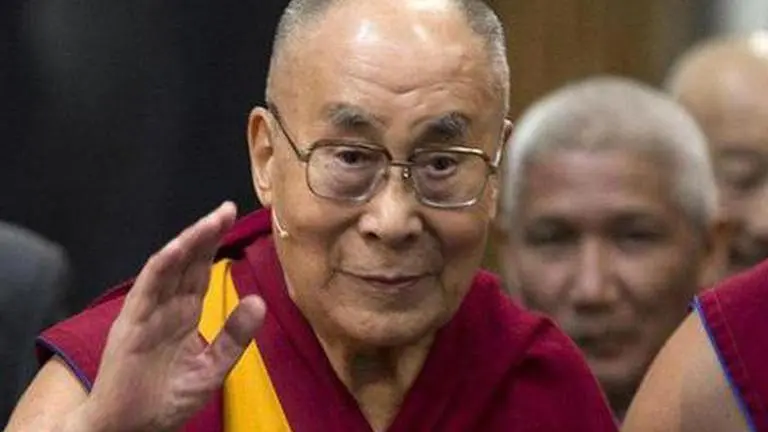 Naveen Patnaik greets Dalai Lama on birthday