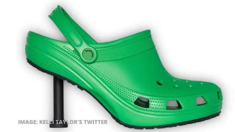 Balenciaga's stiletto Crocs