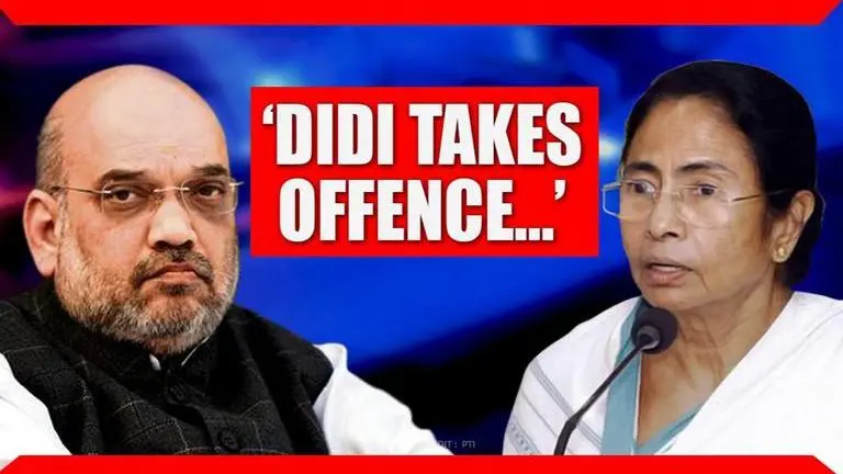'Maybe offence, soft corner, or elections...': Amit Shah on Mamata Banerjee sniping at him Amit Shah