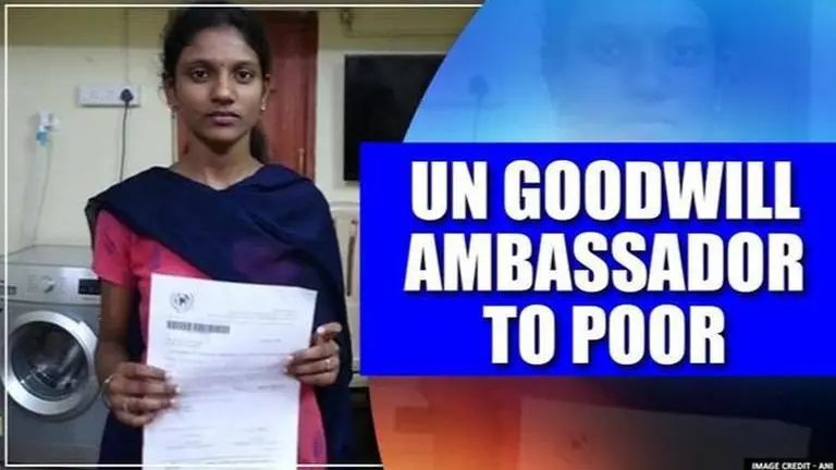UNADAP nominates Madurai based salon owner's daughter as Goodwill Ambassador to the Poor UNADAP