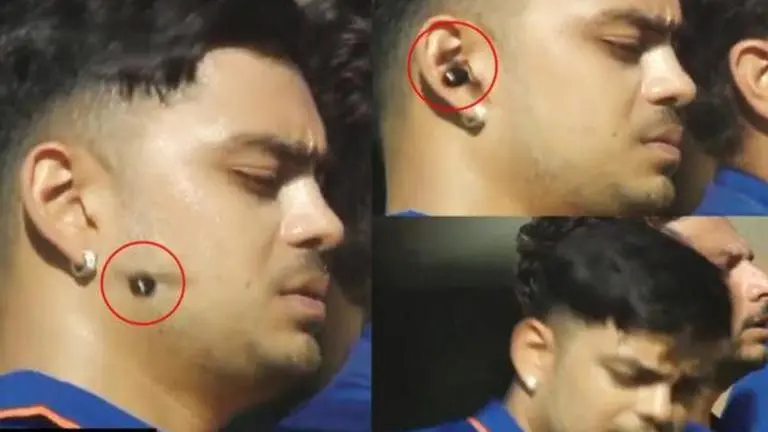 India vs Zimbabwe: Bee attacks Ishan Kishan during national anthem in IND vs ZIM 1st ODI India vs Zimbabwe, Ishan Kishan, IND vs ZIM, Ishan Kishan bee, India vs Zimbabwe 1st ODI, Ishan Kishan attacked, bee attacks ishan kishan, KL Rahul