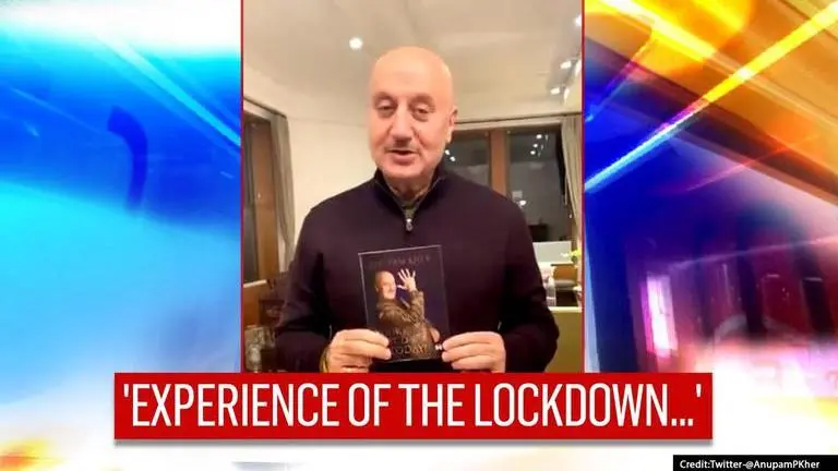 'Your Best Day is Today': Anupam Kher introduces his third 'baby'; Watch video Anupam Kher