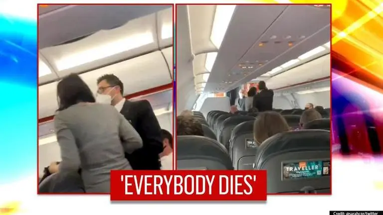 Video: Maskless woman yells 'everybody dies' as she coughs on passengers; netizens furious COVID-19