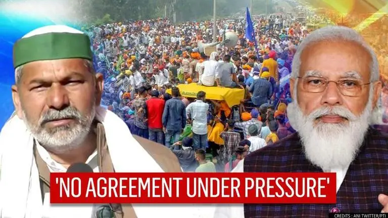 'Will only hold talks with Centre after our people are released,' says BKU's Rakesh Tikait Rakesh Tikait