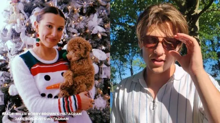 Millie Bobby Brown digs out rare childhood pic; rumoured BF Jake Bongiovi says 'Scute' Millie Bobby Brown's boyfriend