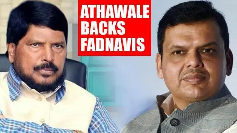 SC order: Fadnavis' track record unblemished, says Athawale Ramdas Athawale