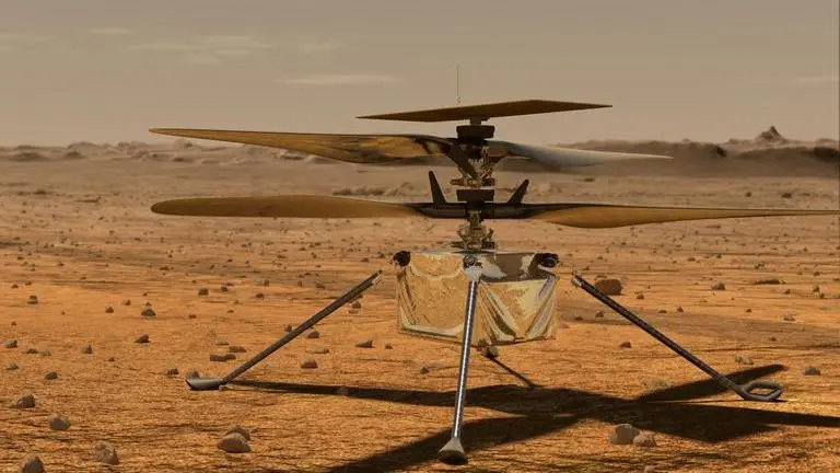 NASA's Ingenuity 'Marscopter' to make its first flight on April 11, all you need to know Image Credits: @NASA