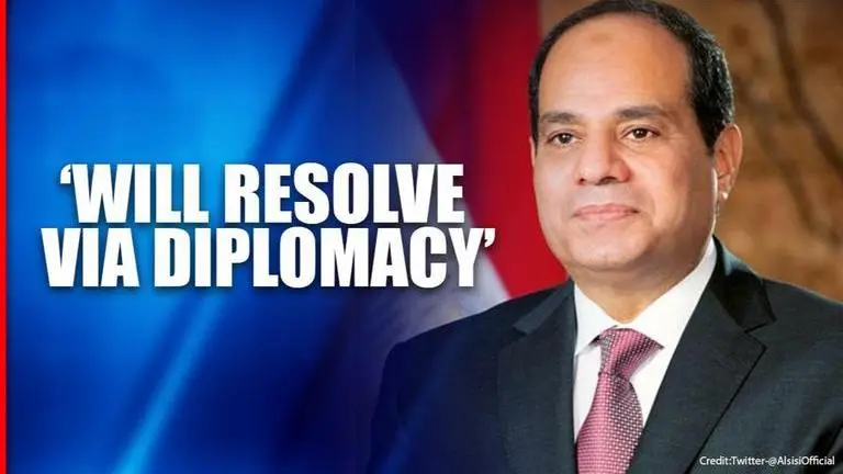 Egypt's President says country committed to diplomatic path over Ethiopia dam crisis Egypt