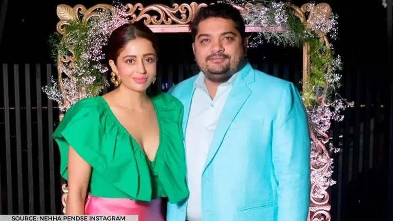 Nehha Pendse shares adorable picture on her first anniversary with Shardul Singh Nehha Pendse