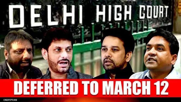 Delhi High Court defers hearing on Delhi riot hate speeches to March 12 Delhi HC