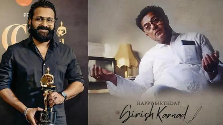 Girish Karnad Birth Anniversary: Rishab Shetty Pays Tribute to Legendary actor Girish Karnad