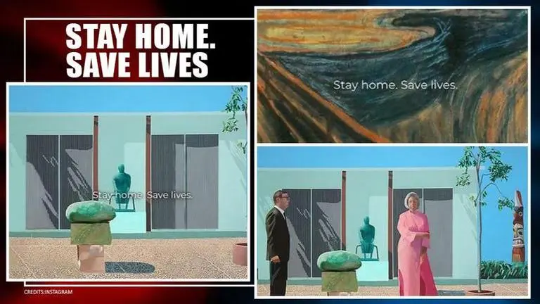 'Art of quarantine': Creators add social distancing twist to famous paintings Art of quarantine: Creators reimagine famous paintings as per social-distancing rules