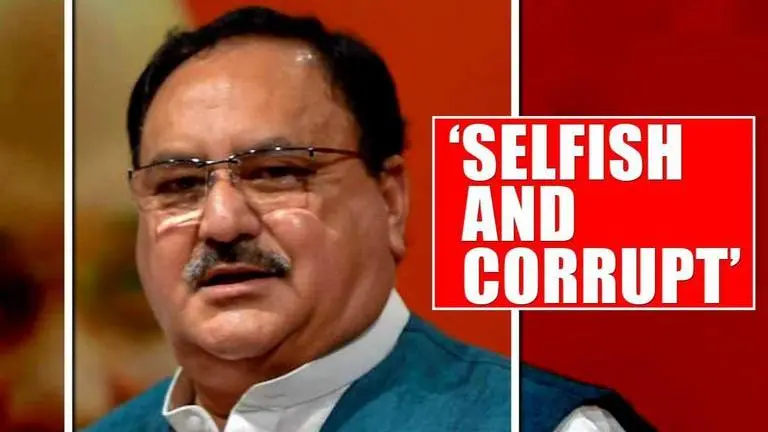 JP Nadda on Karnataka by-polls: 'People have rejected the selfish and corrupt' JP Nadda