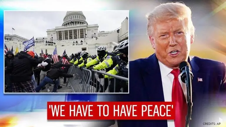 Trump asks his supporters to go home after they storm US Capitol