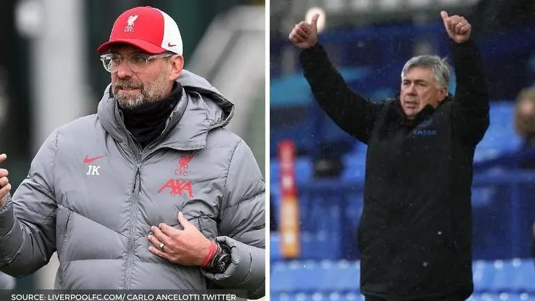 Everton vs Liverpool: Jurgen Klopp heaps praise on 'proper challenger' Carlo Ancelotti everton vs liverpool