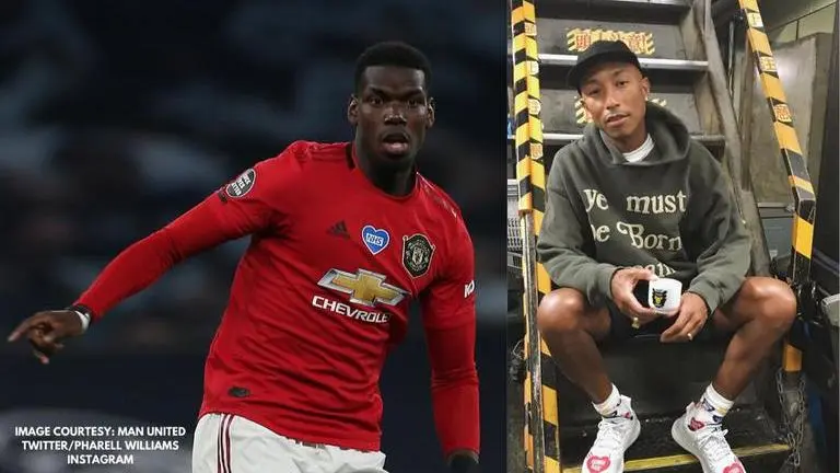 Paul Pogba teams up with Pharrell Williams for launch of signature Adidas boots paul pogba