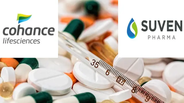 Suven Pharma surges 13% on merger announcement with Cohance Lifesciences Suven Pharma Cohance Lifesciences merger
