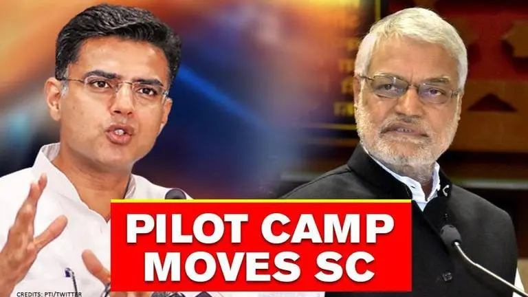 Pilot-Gehlot tussle reaches SC, disqualified MLAs file caveat petition before apex court Sachin Pilot