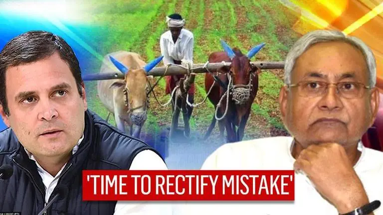 Bihar elections 2020: Rahul Gandhi promises pro-farmer approach, lambasts Nitish govt Rahul Gandhi