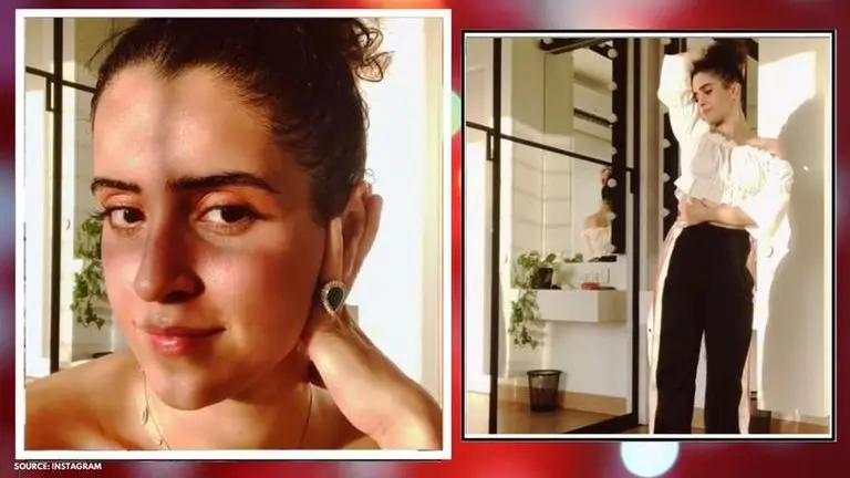 Sanya Malhotra grooves to Rema’s ‘Corny’, makes celebs go 'Wowzaaa' sanya malhotra